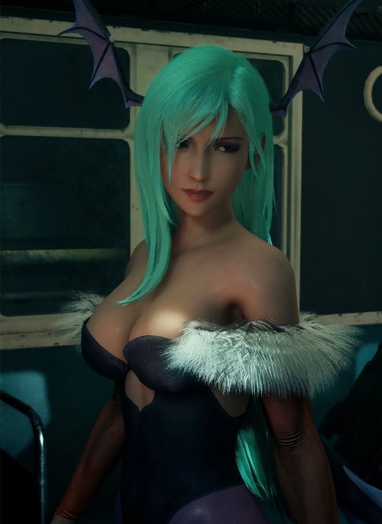 《FF7》蒂法MOD美图欣赏：这种"小恶魔"你爱吗