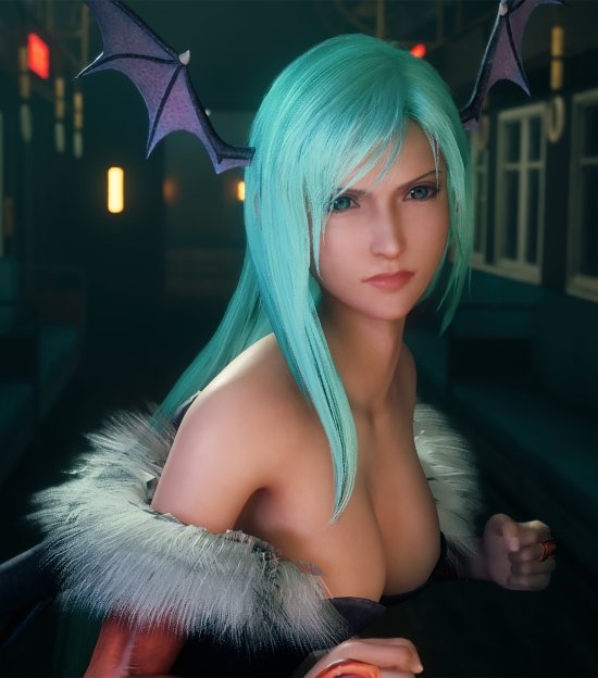 《FF7》蒂法MOD美图欣赏：这种"小恶魔"你爱吗