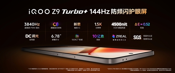 同档性能无敌！iQOO Z9 Turbo+发布：安卓跑分之王 2199元起