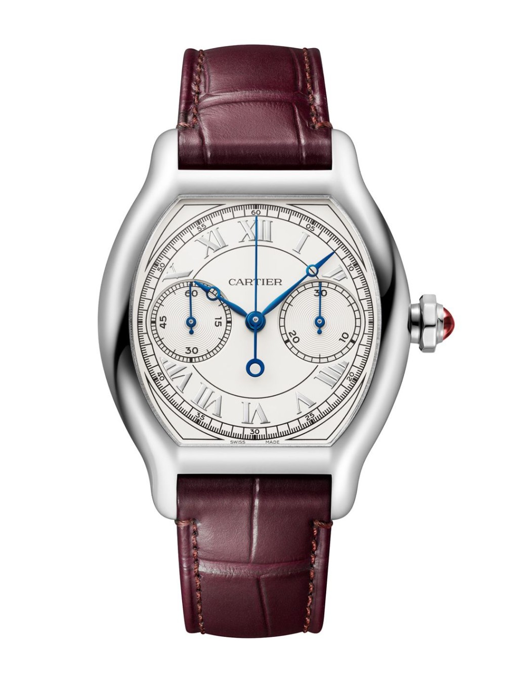 Cartier Privé Tortue Monopoussoir Chronograph单按钮计时码表