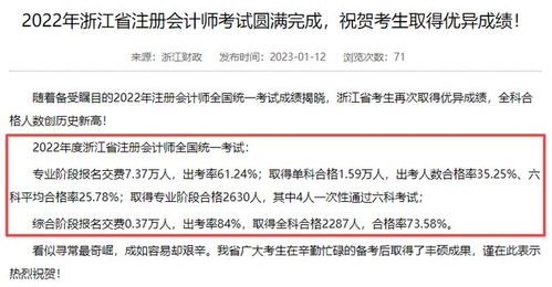 注册会计师单科合格证书领取流程